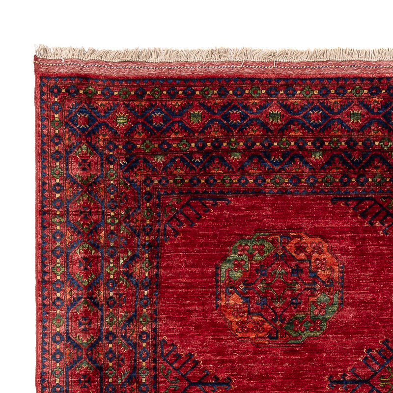 Afghansk tæppe - Kunduz - 296 x 214 cm - rød