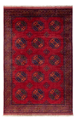 Afghansk tæppe - Kunduz - 310 x 206 cm - rød