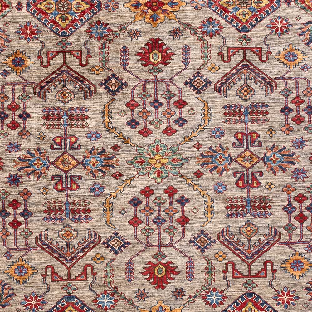 Ziegler Carpet - Kazak - 301 x 203 cm - mørk beige