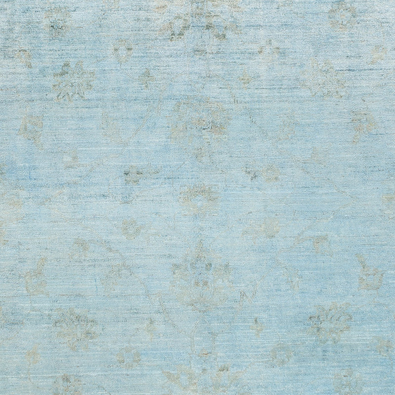 Ziegler Tæppe - Moderne - Vintage / farvet - 292 x 204 cm - lyseblå