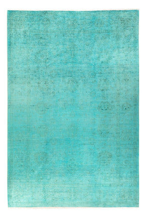 Ziegler Tæppe - Moderne - Vintage / farvet - 292 x 198 cm - turkis