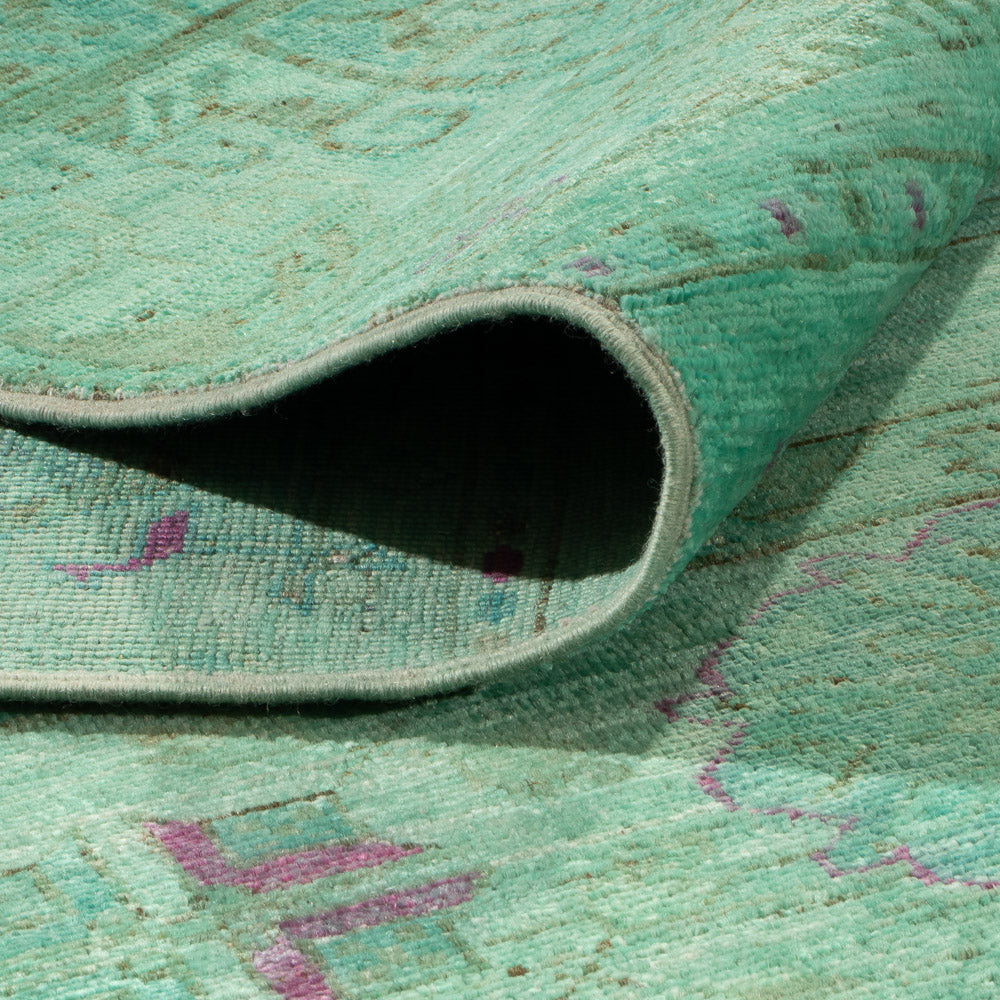 Ziegler Tæppe - Moderne - Vintage / farvet - 308 x 206 cm - lysegrøn