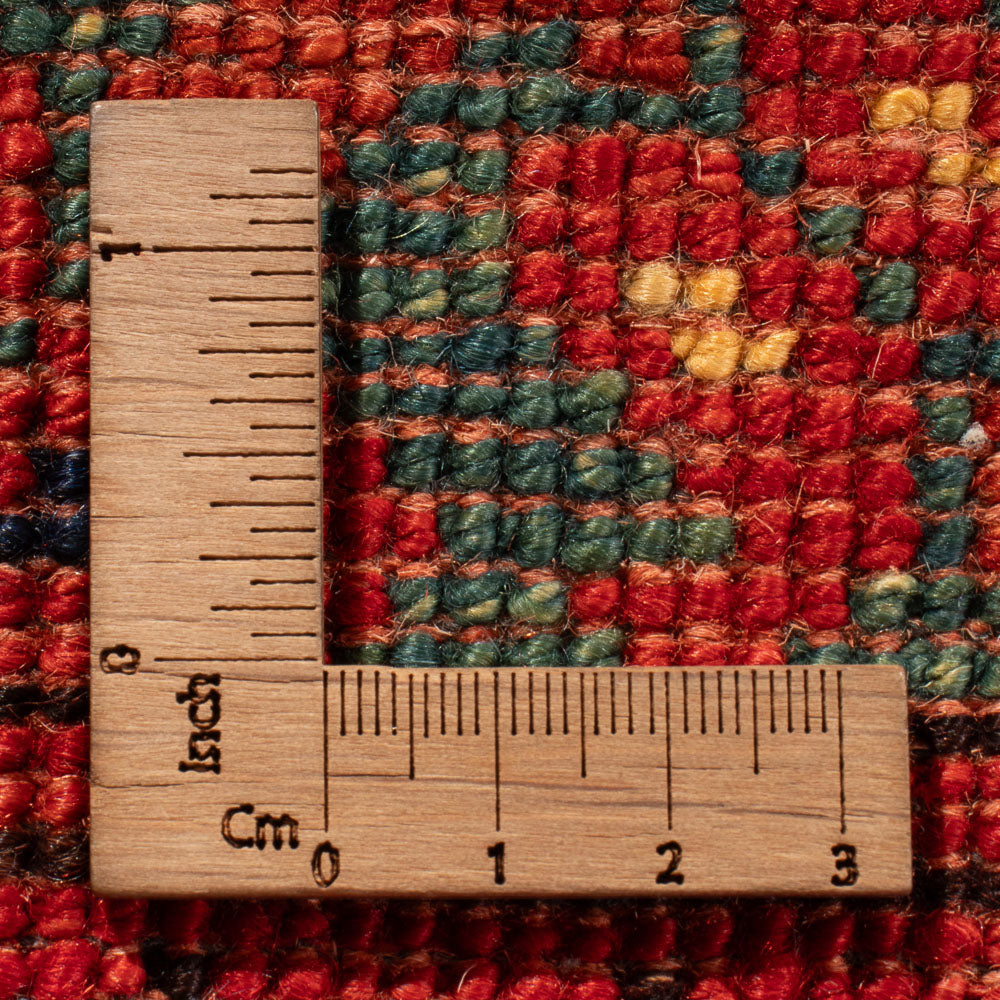 Afghansk tæppe - Kunduz - 305 x 209 cm - rød