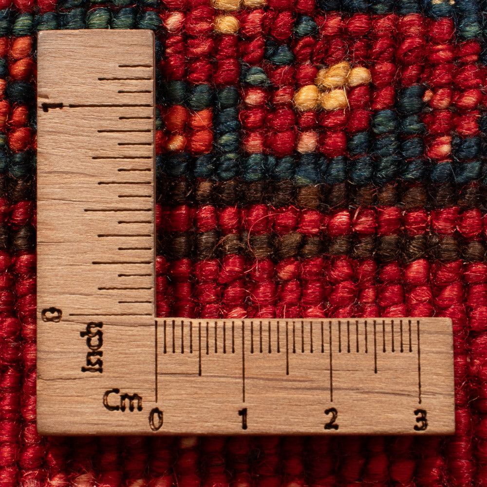 Løber Afghansk tæppe - Kunduz - 300 x 83 cm - rød