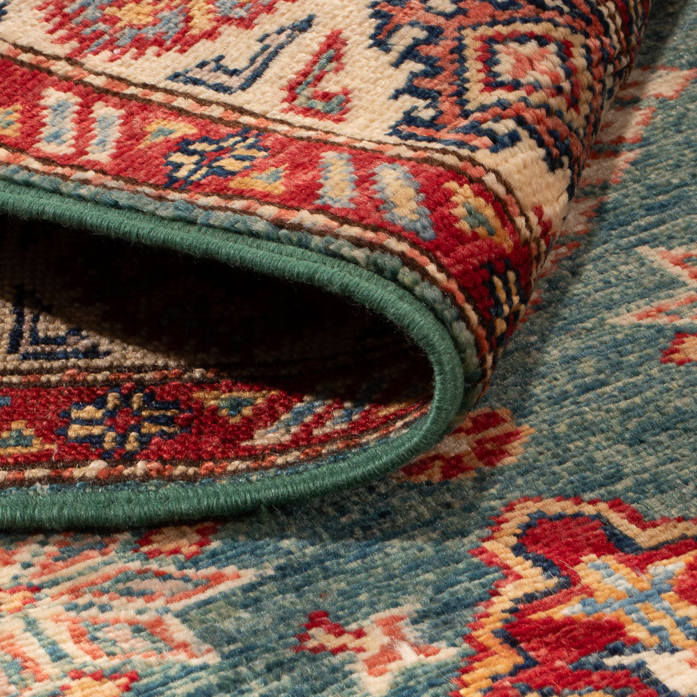 Løber Ziegler Carpet - Kazak - 247 x 75 cm - mørkeblå