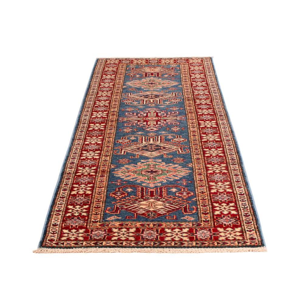 Løber Ziegler Carpet - Kazak - 240 x 75 cm - blå