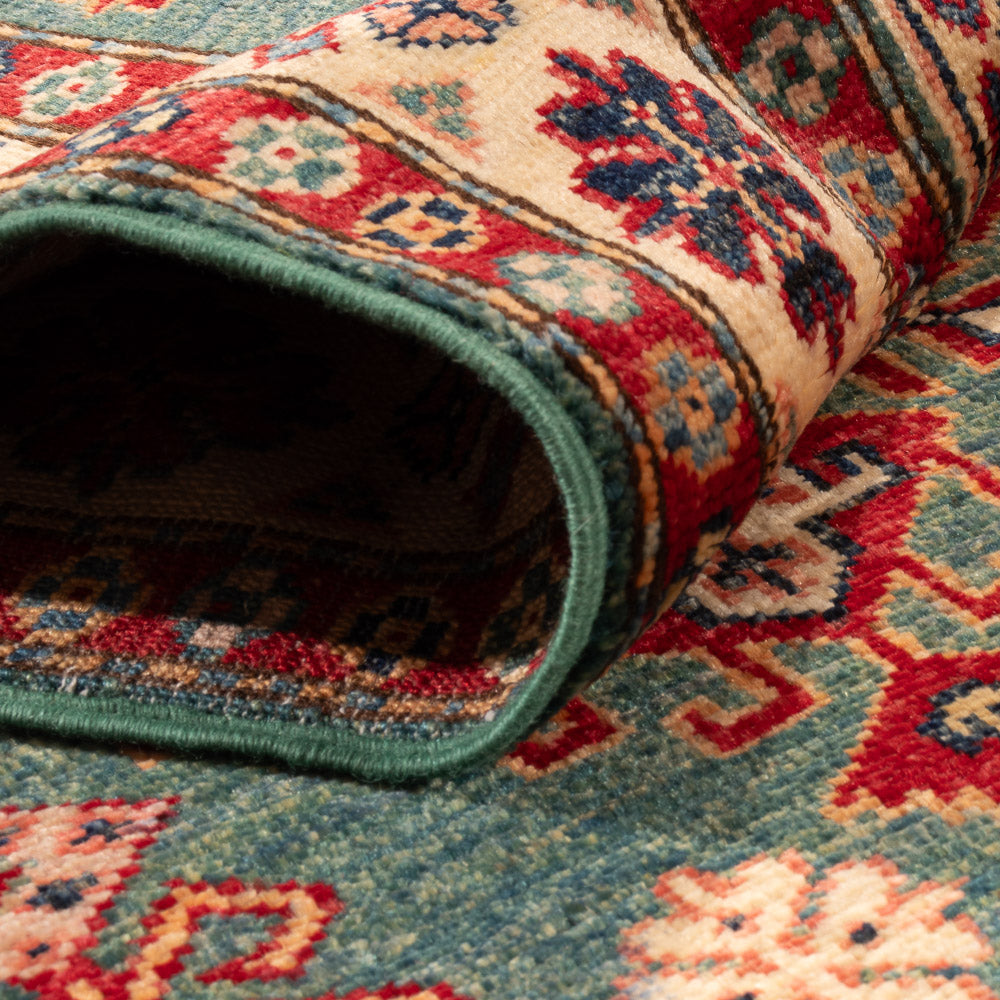Løber Ziegler Carpet - Kazak - 253 x 79 cm - mørkegrøn