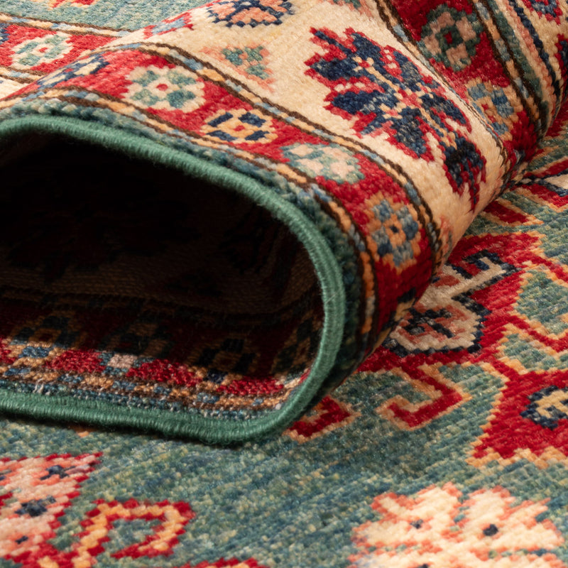 Løber Ziegler Carpet - Kazak - 253 x 79 cm - mørkegrøn