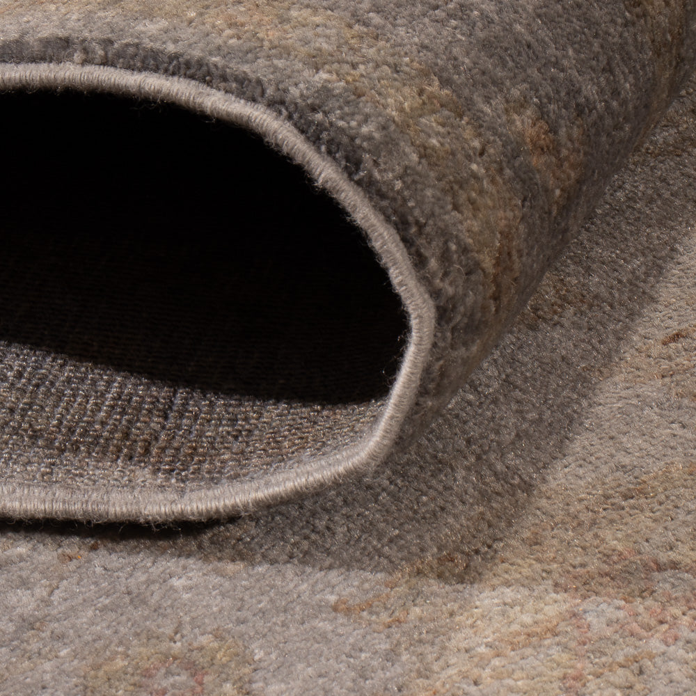 Løber Ziegler Tæppe - Moderne - 338 x 81 cm - grå