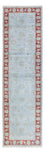 Løber Ziegler Tæppe - Moderne - 303 x 89 cm - lyseblå
