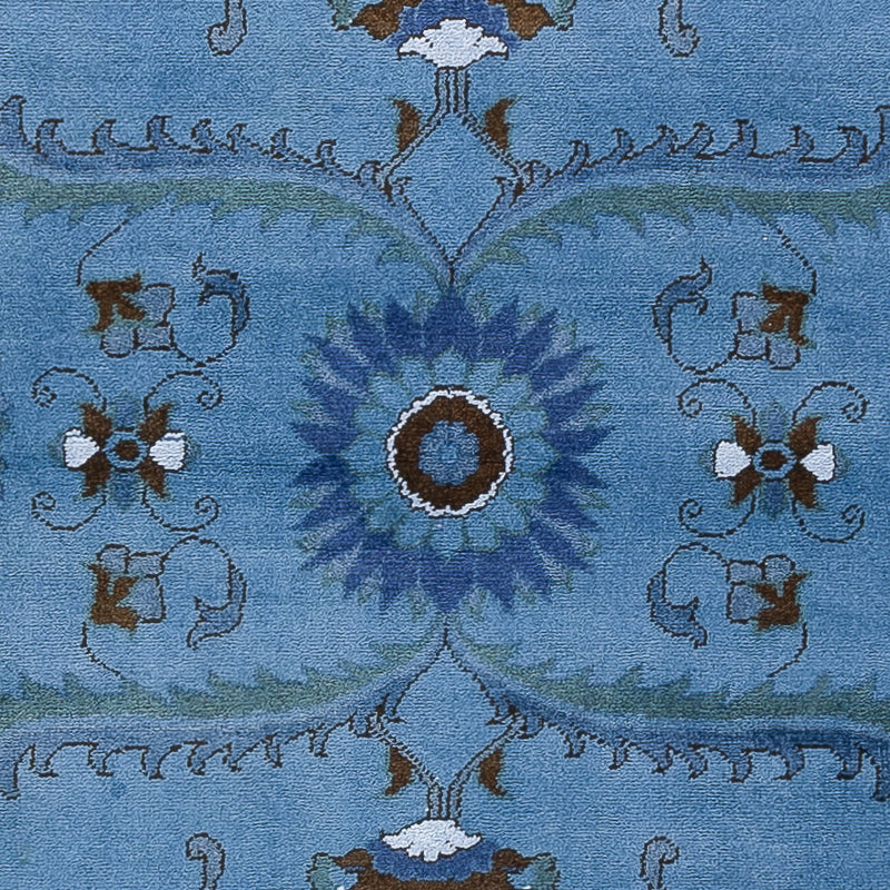 Løber Ziegler Tæppe - Moderne - 245 x 80 cm - blå