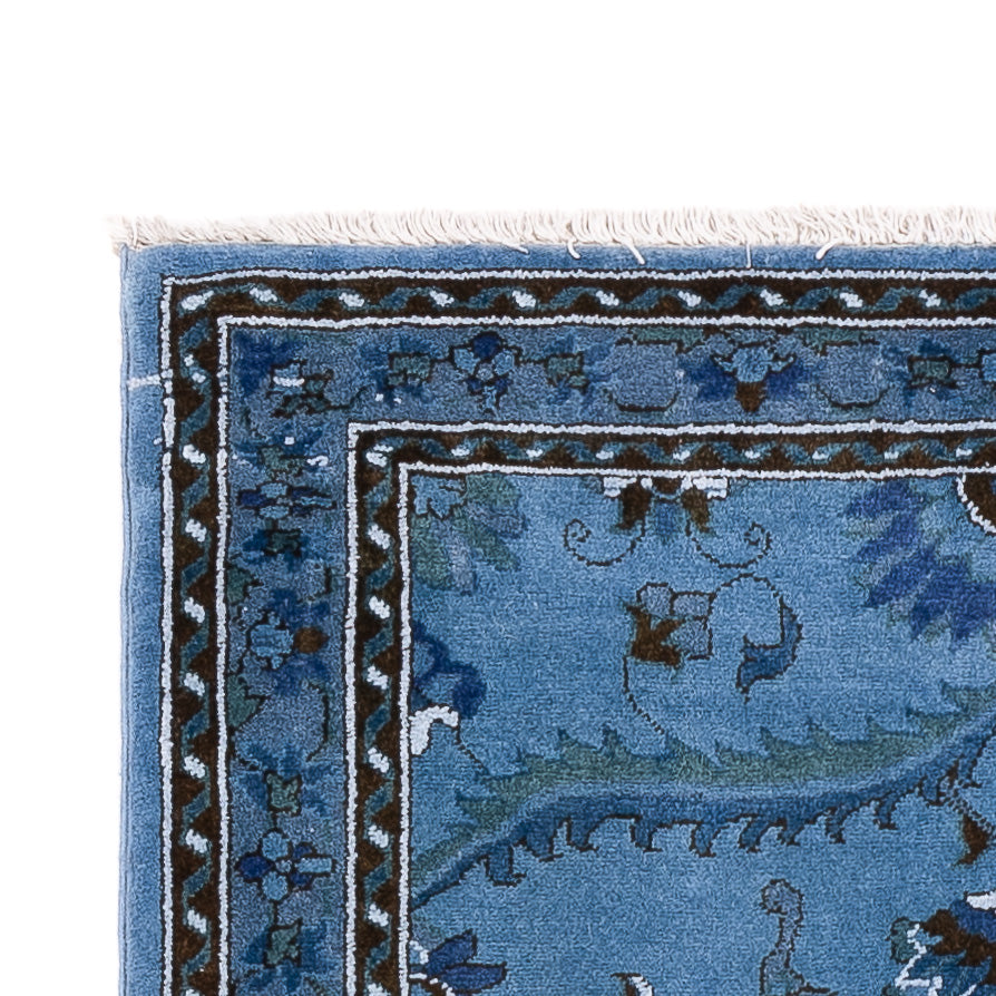 Løber Ziegler Tæppe - Moderne - 245 x 80 cm - blå