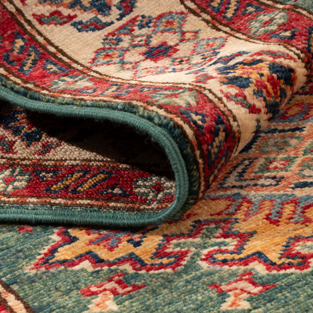 Løber Ziegler Carpet - Kazak - 242 x 78 cm - grøn