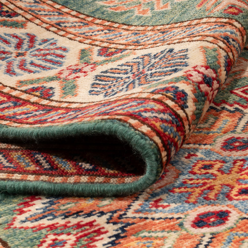 Løber Ziegler Carpet - Kazak - 244 x 75 cm - lysegrøn