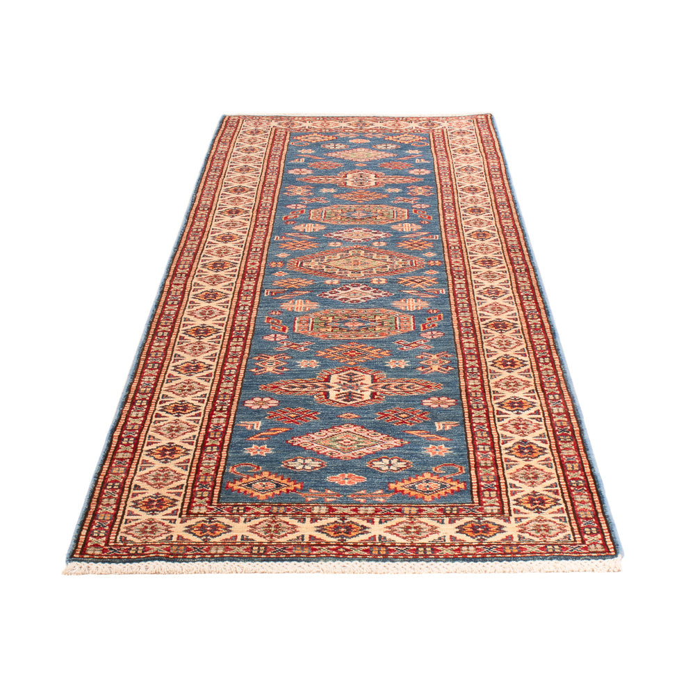 Løber Ziegler Carpet - Kazak - 252 x 75 cm - blå