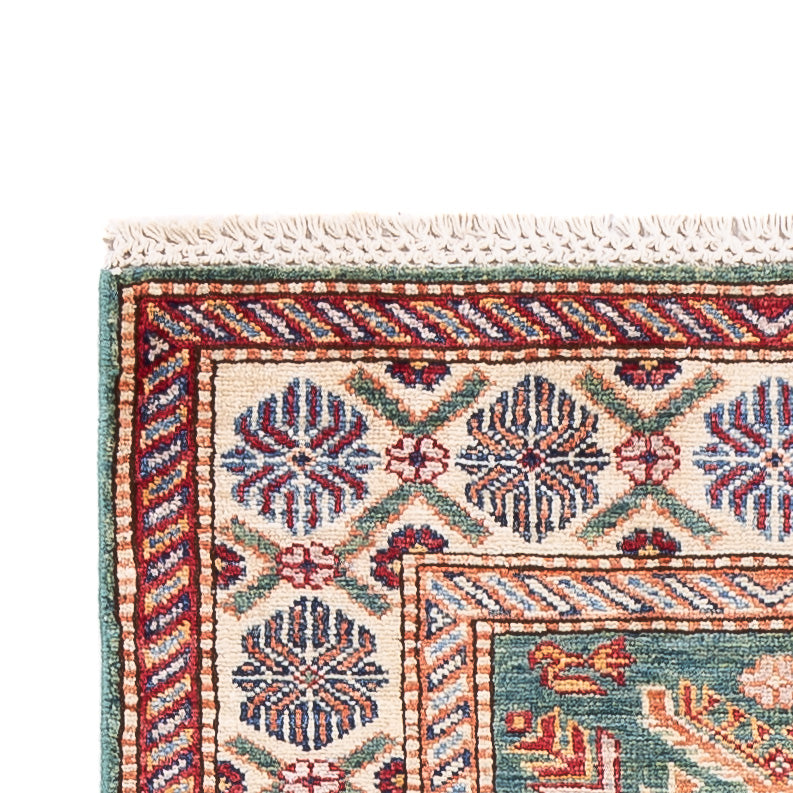 Løber Ziegler Carpet - Kazak - 243 x 72 cm - lysegrøn