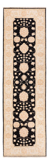 Ziegler Carpet 84x303cm - Orientalsk tæppe - Løber / Mørkeblå / 84 x 303 cm Løber
