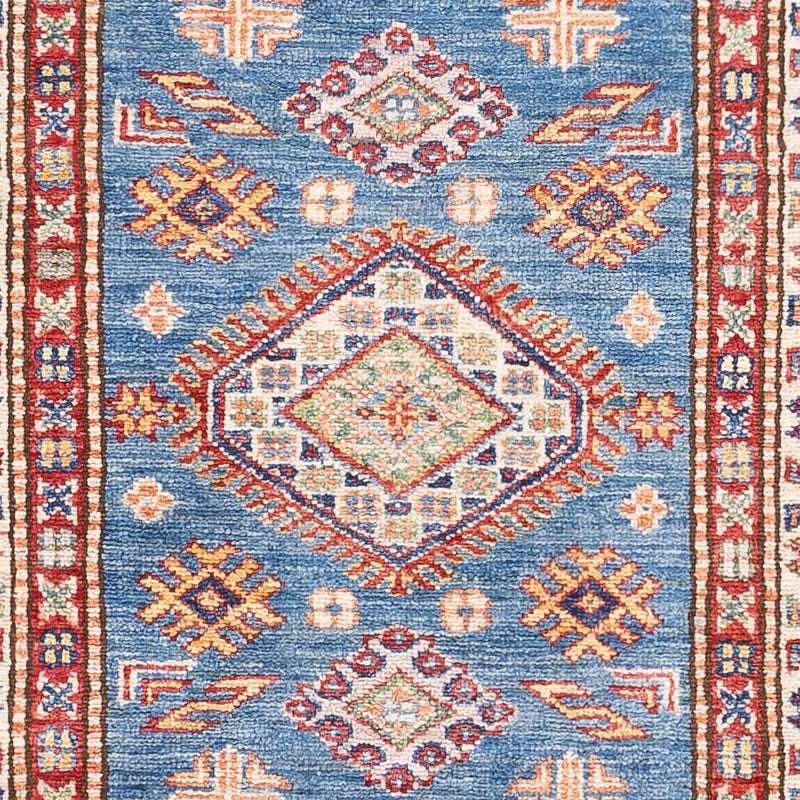 Løber Ziegler Carpet - Kazak - 256 x 74 cm - blå