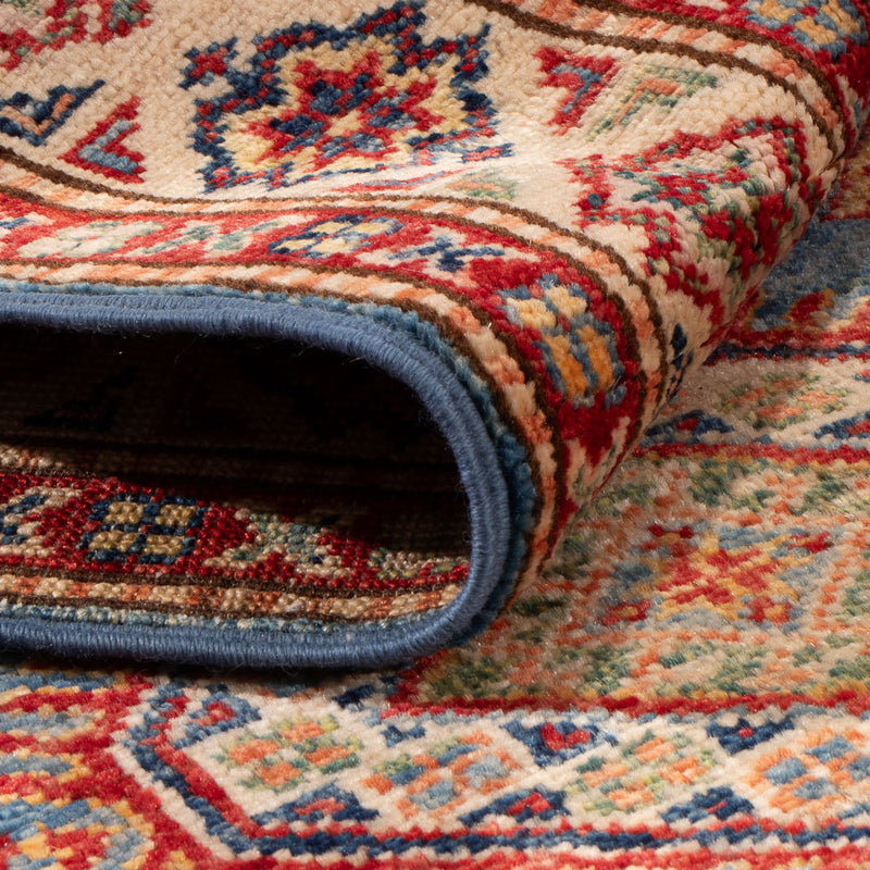 Løber Ziegler Carpet - Kazak - 256 x 74 cm - blå