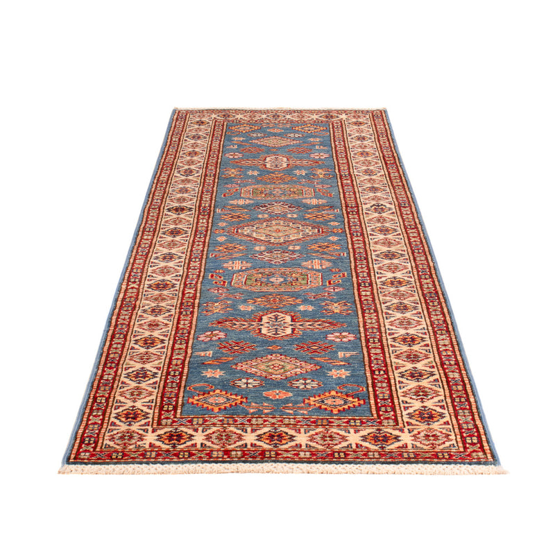 Løber Ziegler Carpet - Kazak - 256 x 74 cm - blå