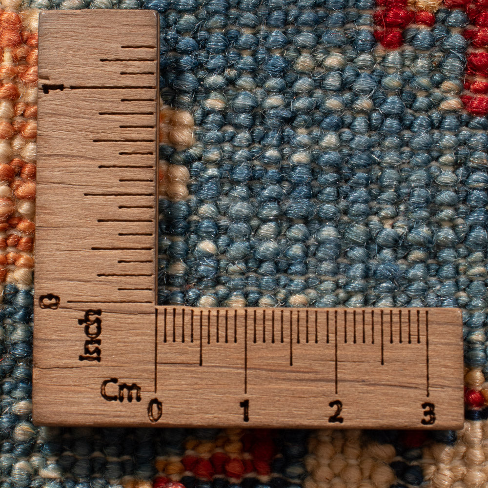Løber Ziegler Carpet - Kazak - 256 x 74 cm - blå
