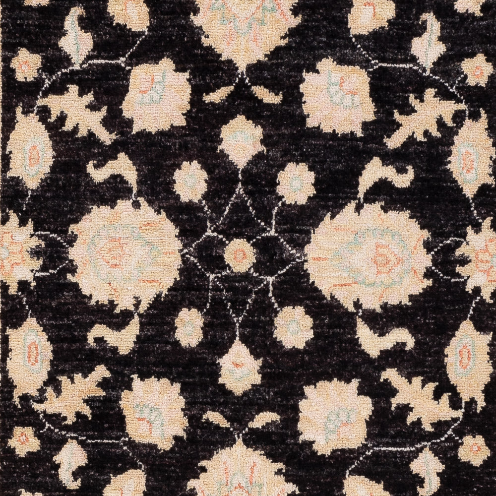 Ziegler Carpet - 154 x 100 cm - sort