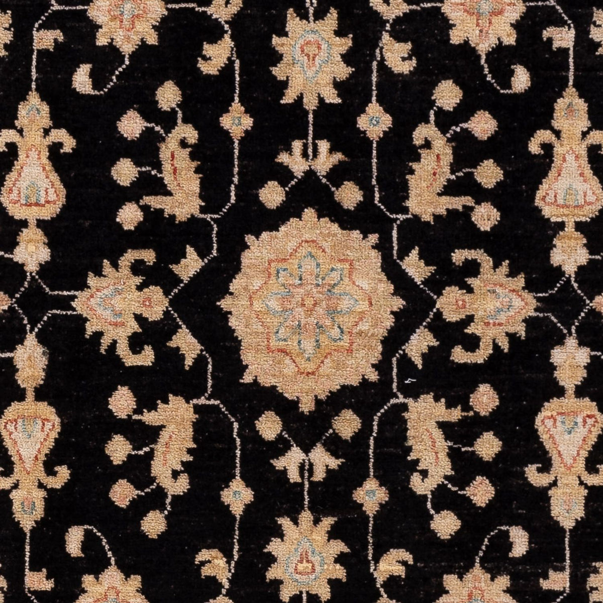 Ziegler Carpet - 147 x 96 cm - sort
