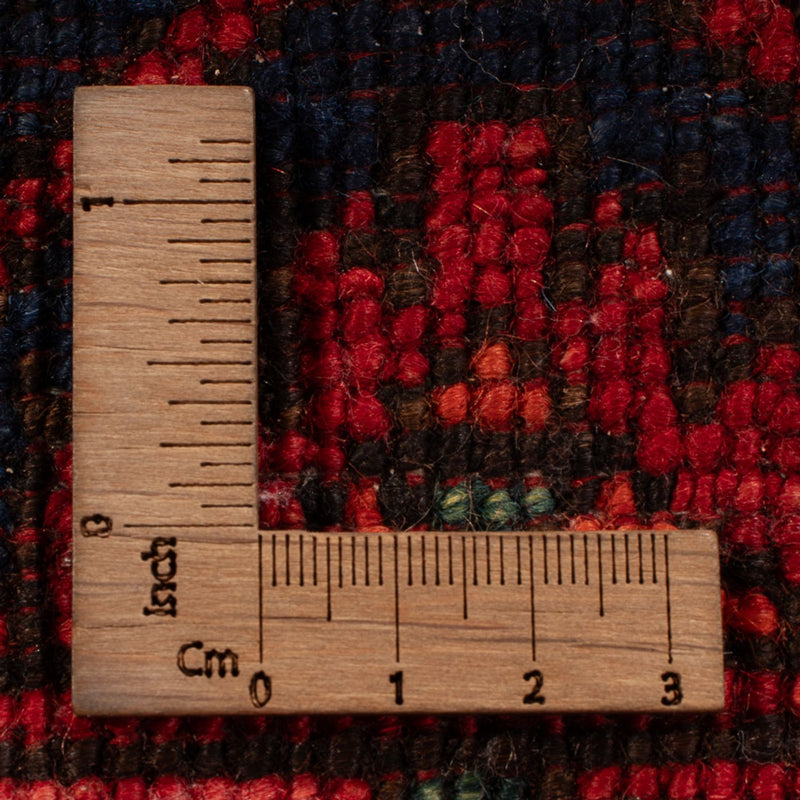 Afghansk tæppe - 150 x 104 cm - rød