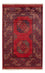 Afghansk tæppe - 153 x 103 cm - rød