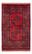 Afghansk tæppe - 155 x 100 cm - rød