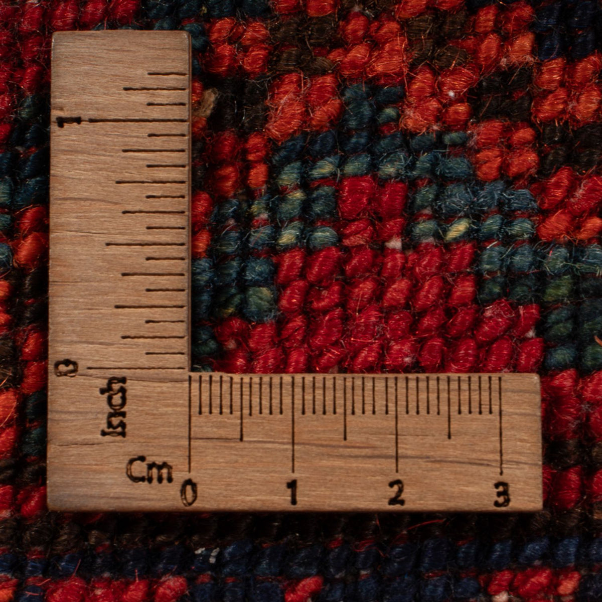 Afghansk tæppe - 155 x 103 cm - rød