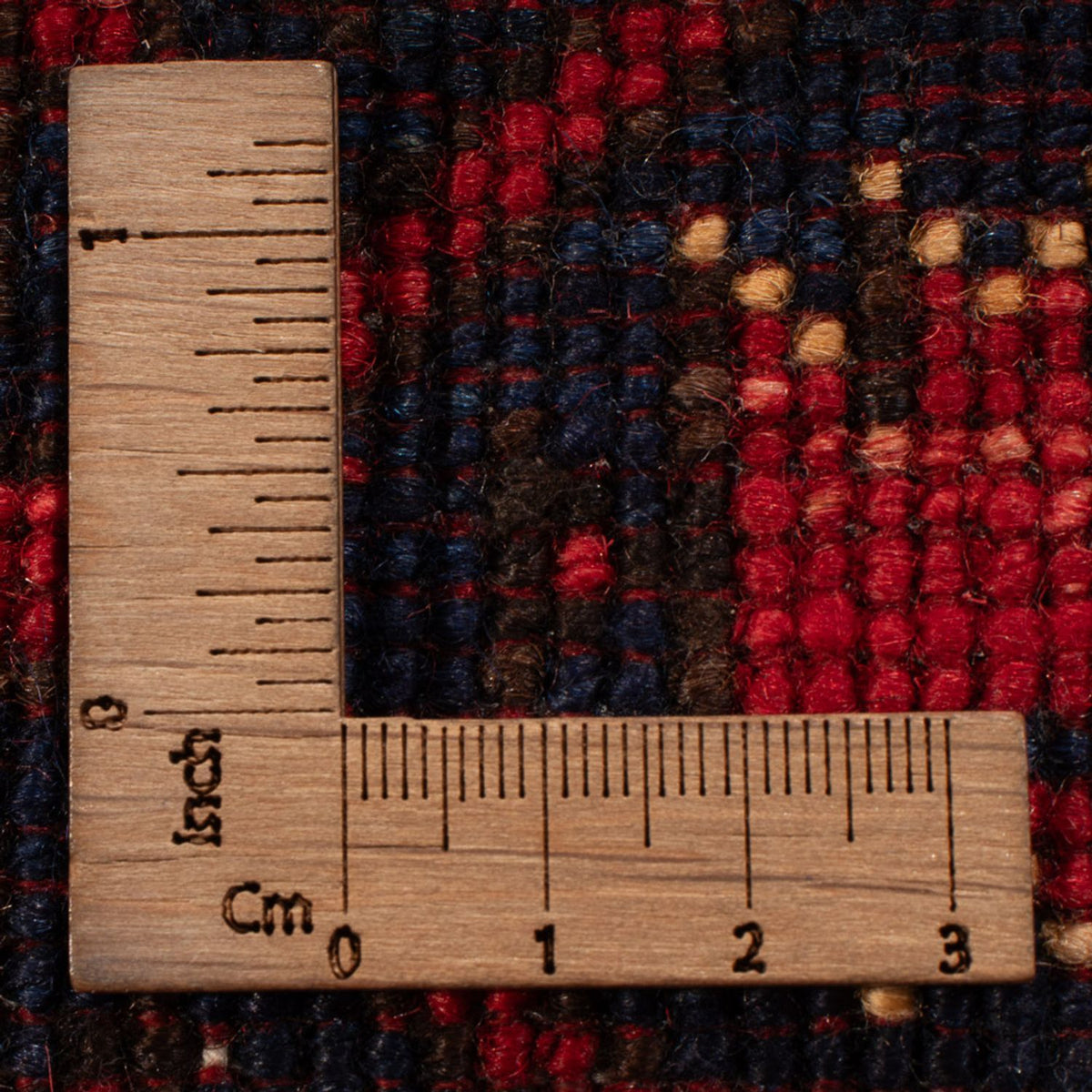 Afghansk tæppe - 151 x 103 cm - rød