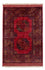 Afghansk tæppe - 150 x 103 cm - rød