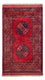 Afghansk tæppe - 163 x 100 cm - rød