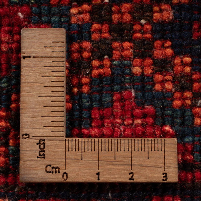 Afghansk tæppe - 150 x 102 cm - rød