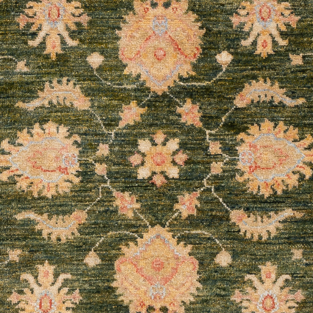 Ziegler Carpet - 148 x 102 cm - mørkegrøn