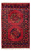 Afghansk tæppe - 158 x 99 cm - rød
