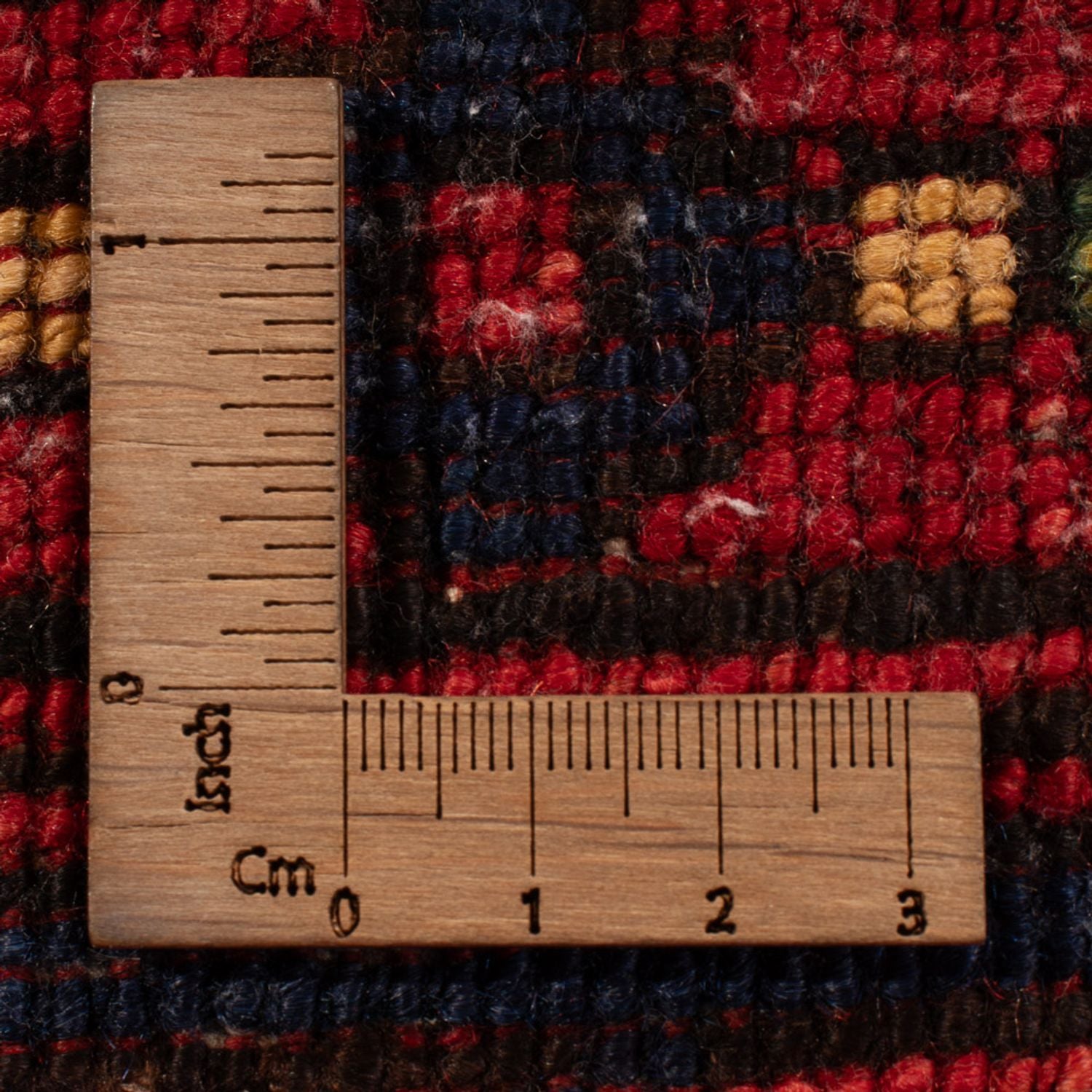 Afghansk tæppe - 158 x 99 cm - rød
