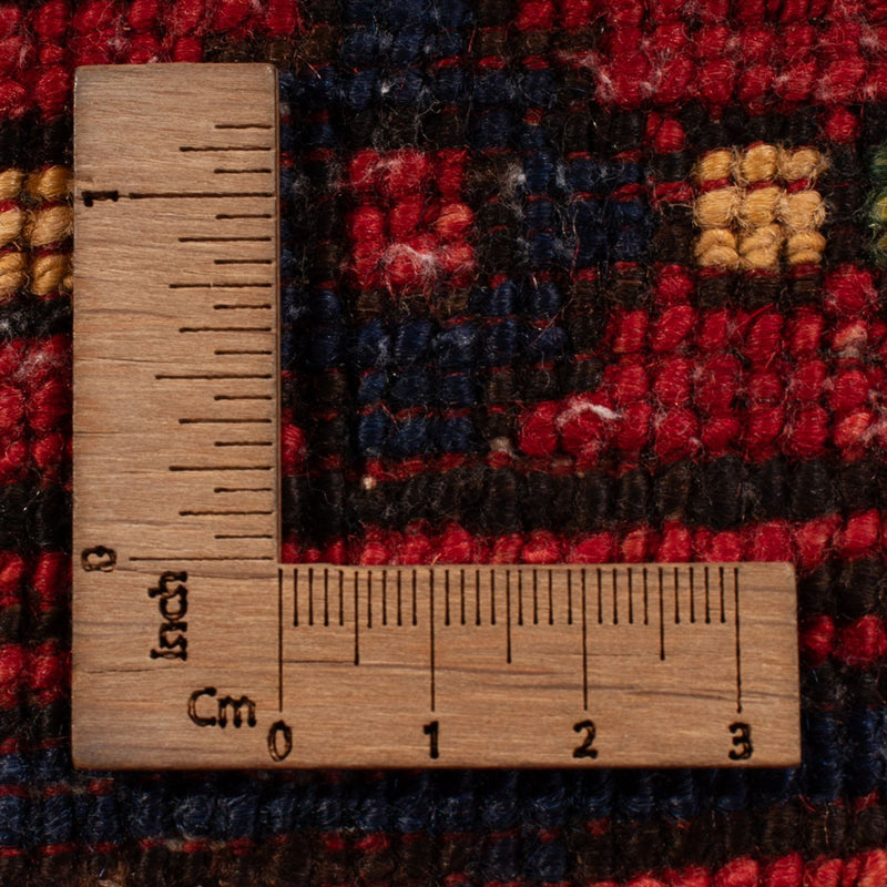 Afghansk tæppe - 158 x 99 cm - rød