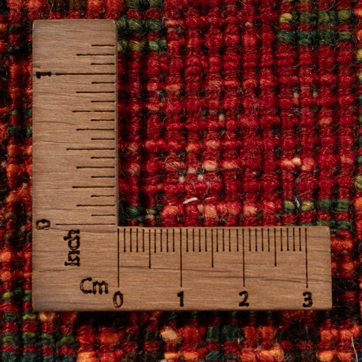 Afghansk tæppe - 148 x 103 cm - rød