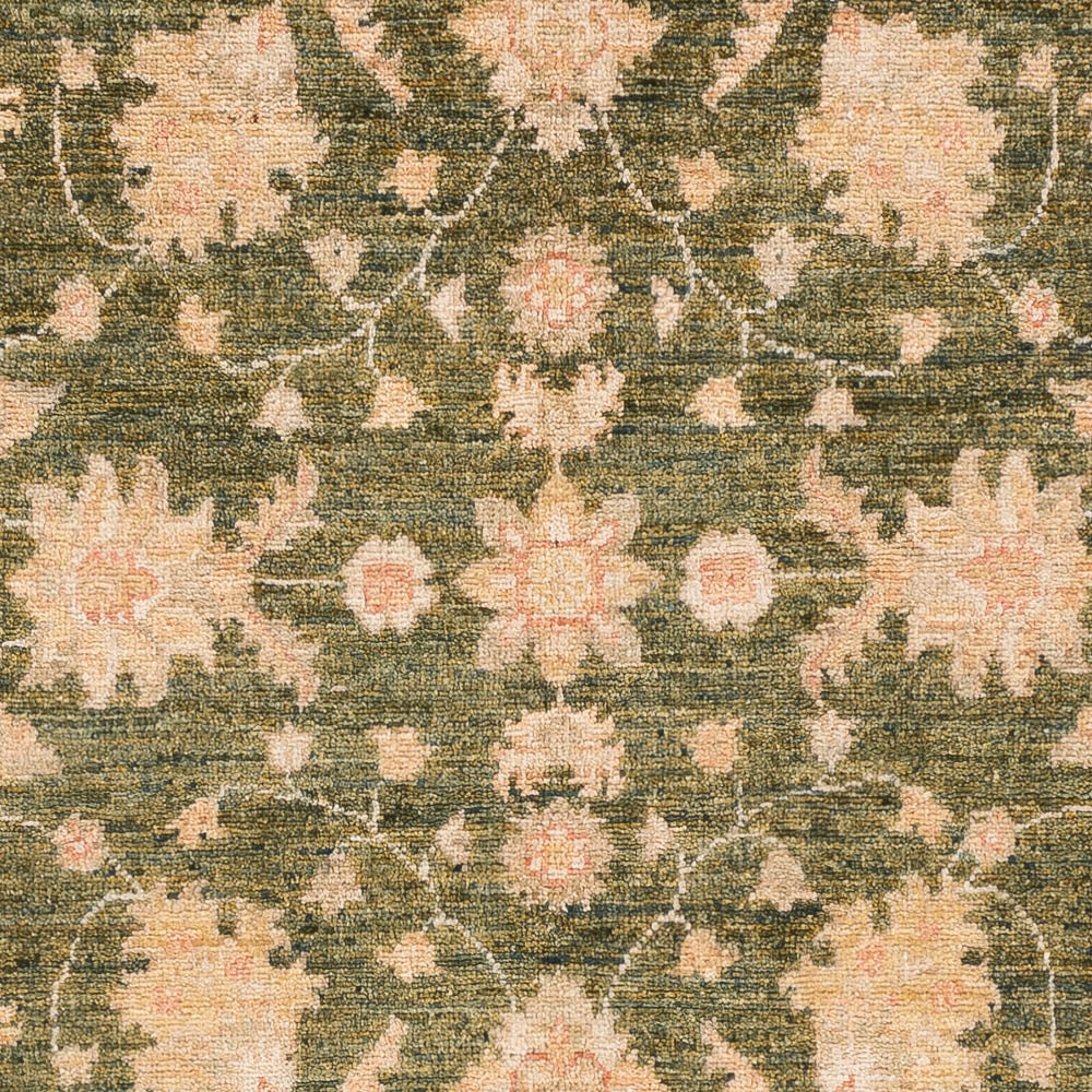 Ziegler Carpet - 150 x 101 cm - olivengrøn