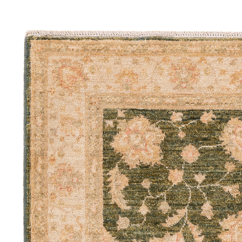 Ziegler Carpet - 150 x 101 cm - olivengrøn