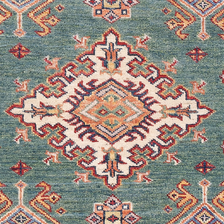 Ziegler Carpet - Kazak - 152 x 100 cm - grøn