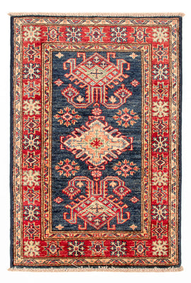 Ziegler Carpet - Kazak - Royal - 92 x 59 cm - benzinblå