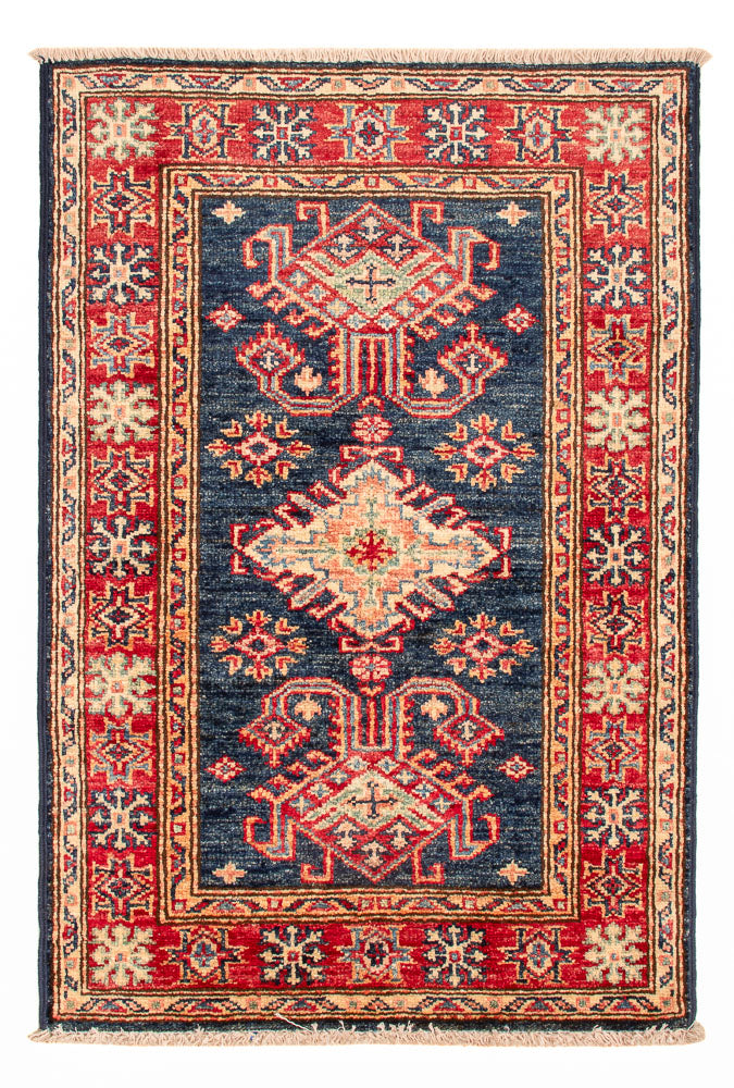 Ziegler Carpet - Kazak - Royal - 92 x 59 cm - benzinblå