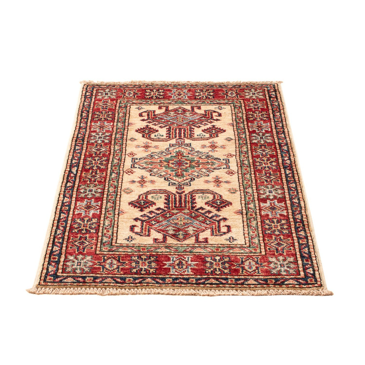 Ziegler Carpet - Kazak - Royal - 88 x 60 cm - lys beige