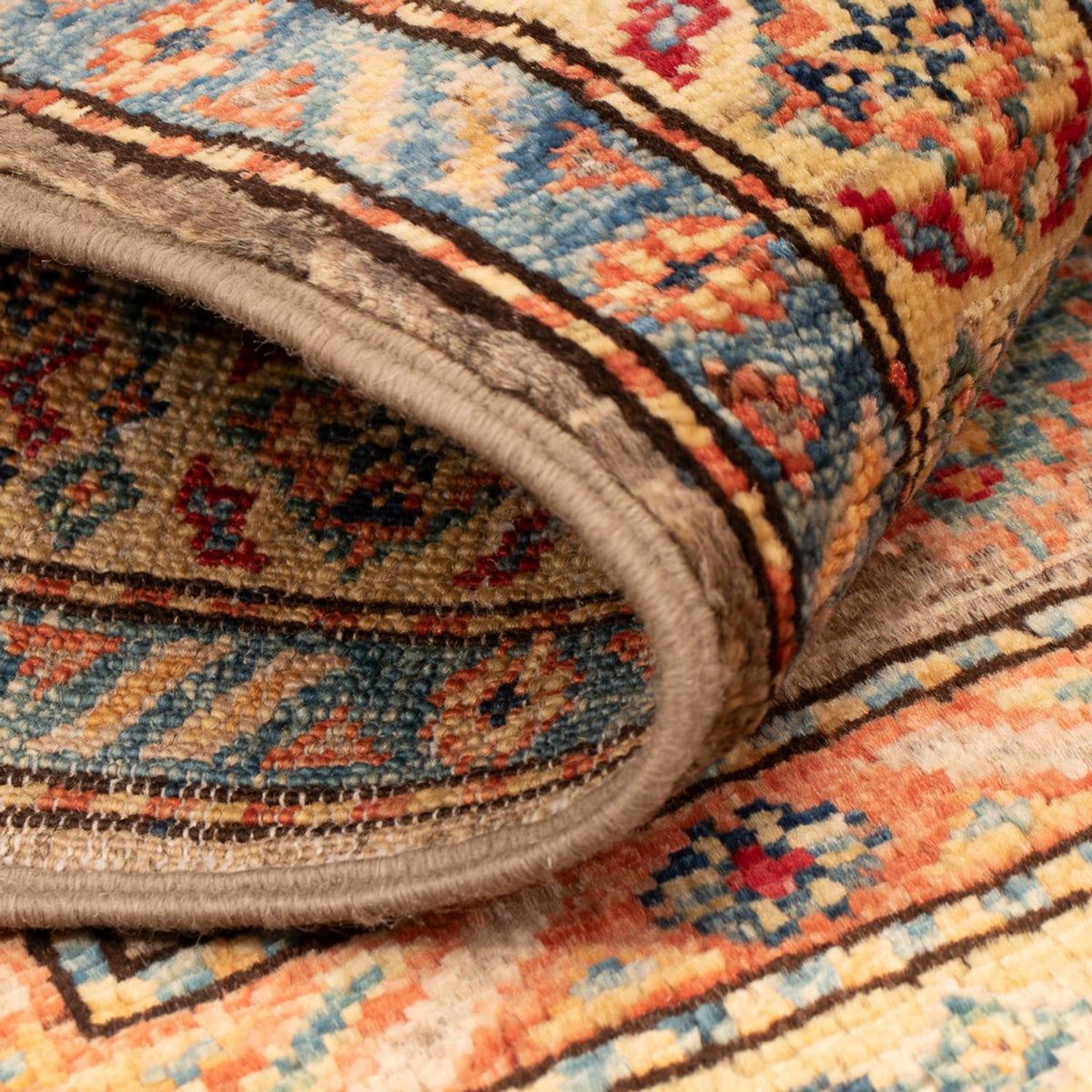 Ziegler Carpet - Kazak - Royal - 91 x 60 cm - olivengrøn