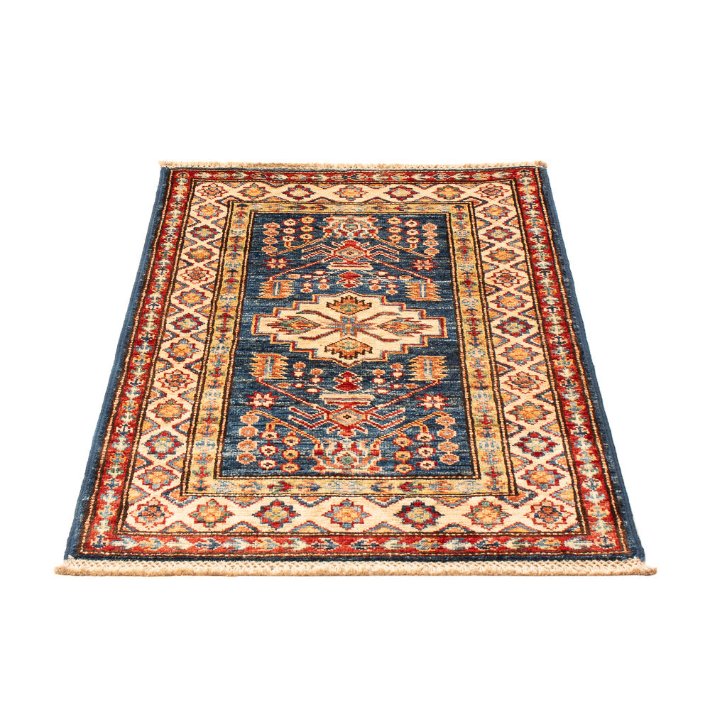 Ziegler Carpet - Kazak - Royal - 95 x 58 cm - benzinblå