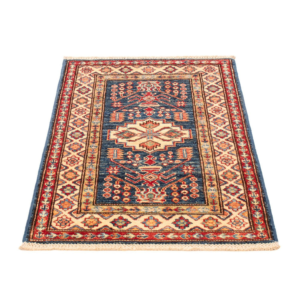 Ziegler Carpet - Kazak - Royal - 95 x 60 cm - benzinblå
