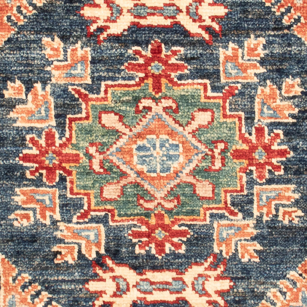 Ziegler Carpet - Kazak - Royal - 91 x 58 cm - benzinblå